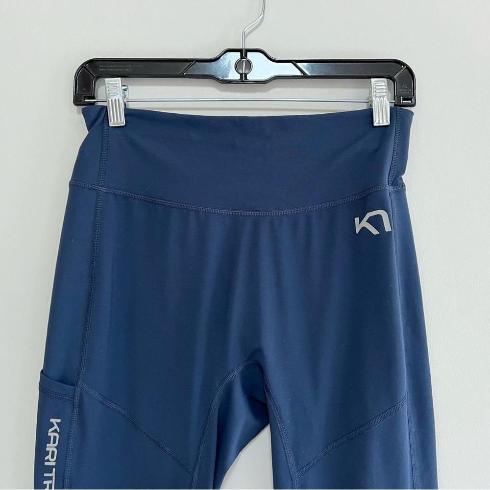 Kari Traa Tirill Hybrid Tight Weather Protection Leggings, Royal Navy Blue, M - Picture 5 of 10